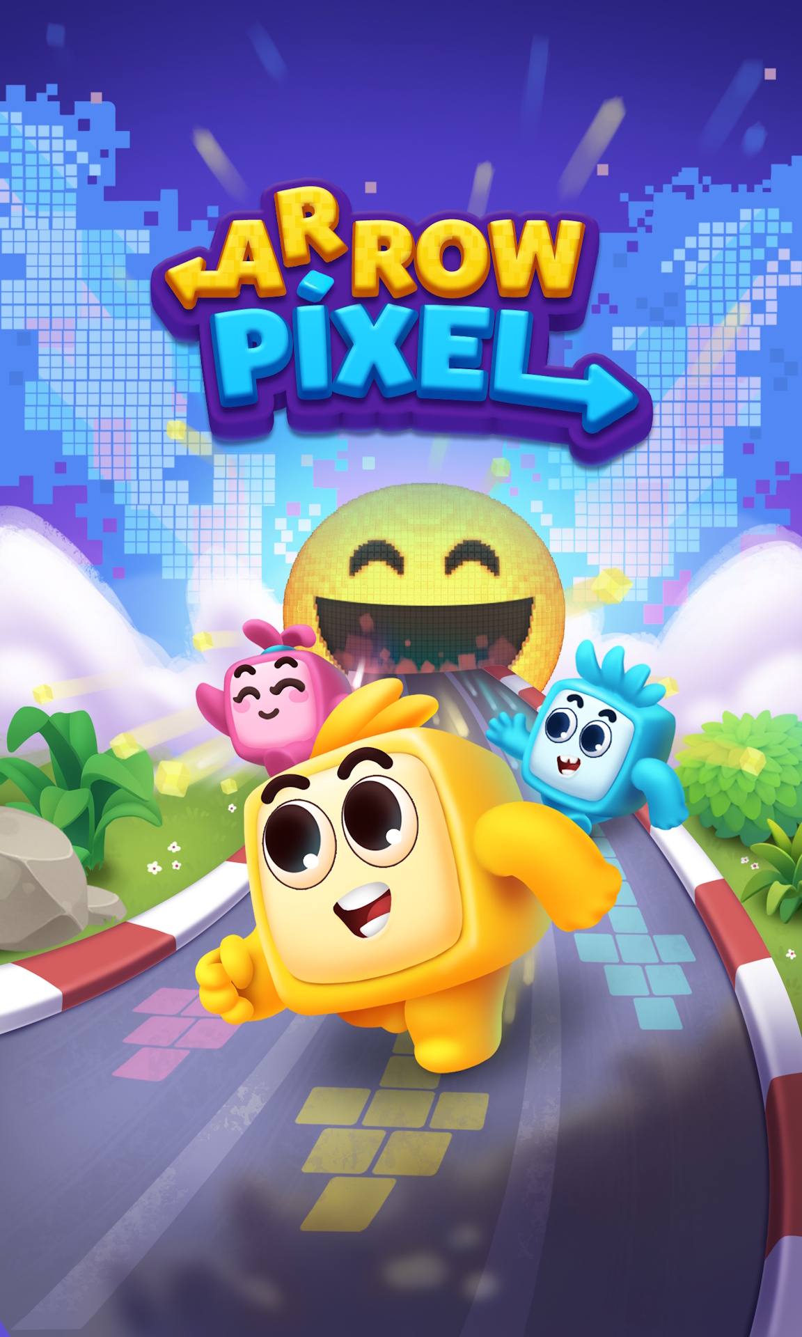 Arrow Pixel Splash Screen